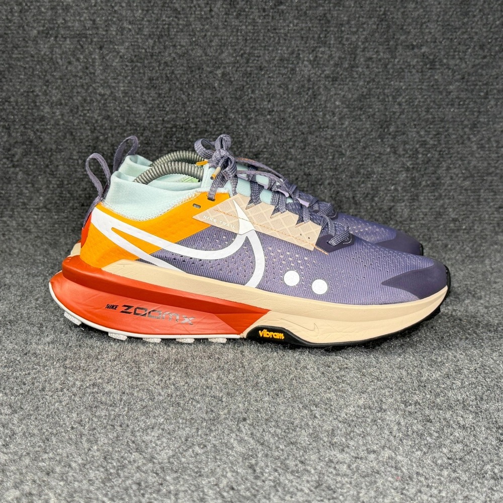 Nike ZoomX Zegama Trail Running Shoes Womens 10 Daybreak Cosmic Clay All Day Run